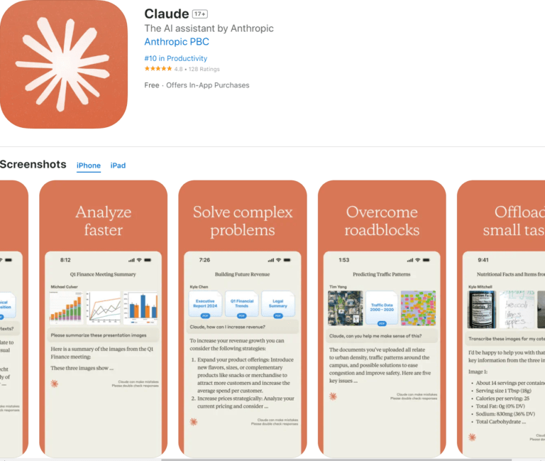 Claude IOS App for Iphone & Ipad: Download, Features, Costs & More ...