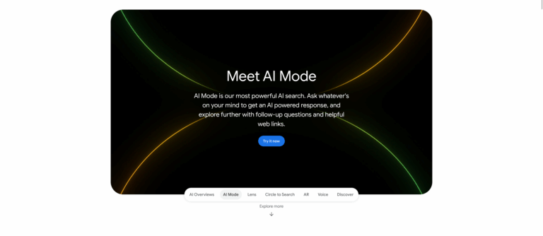 Google AI Mode Features: Complete List and How to Use Them